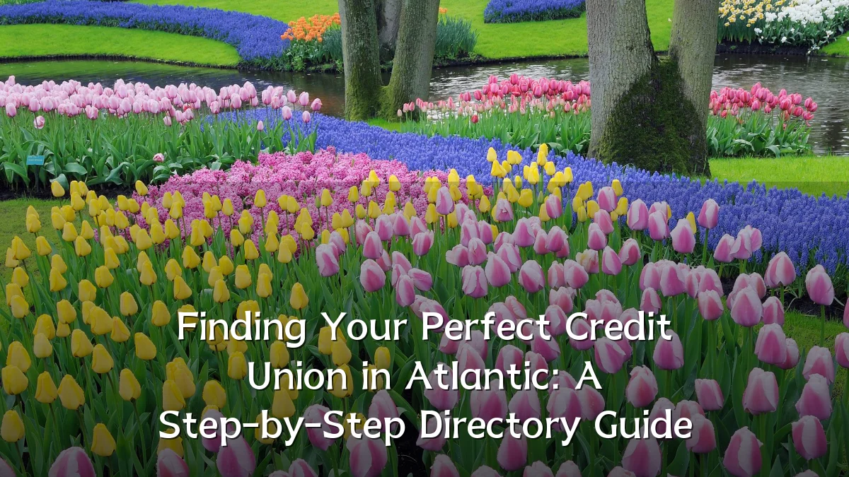 Finding Your Perfect Credit Union in Atlantic: A Step-by-Step Directory Guide