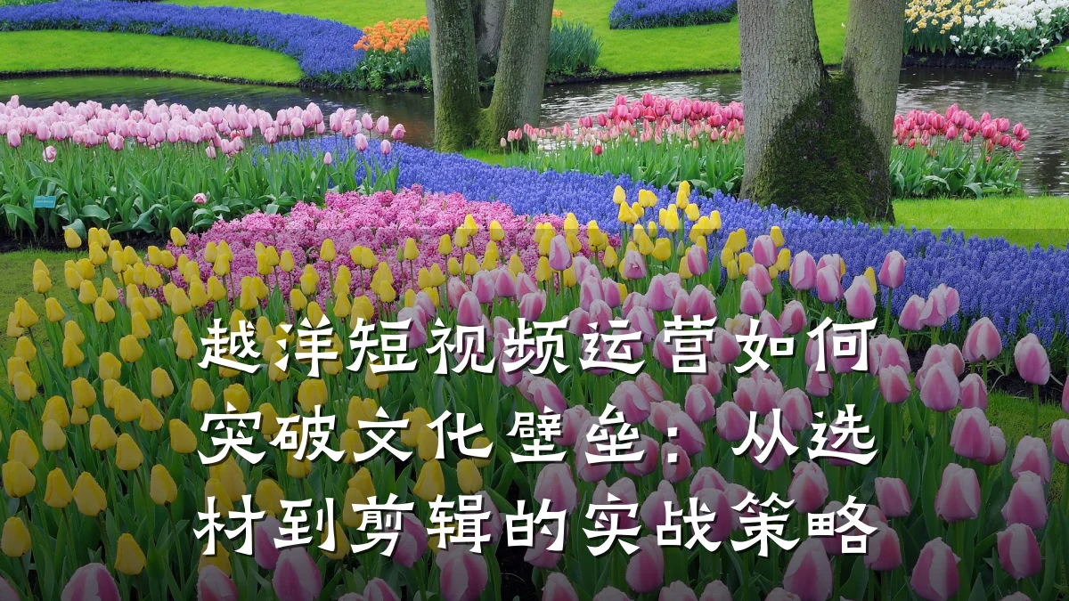 越洋短视频运营如何突破文化壁垒:从选材到剪辑的实战策略