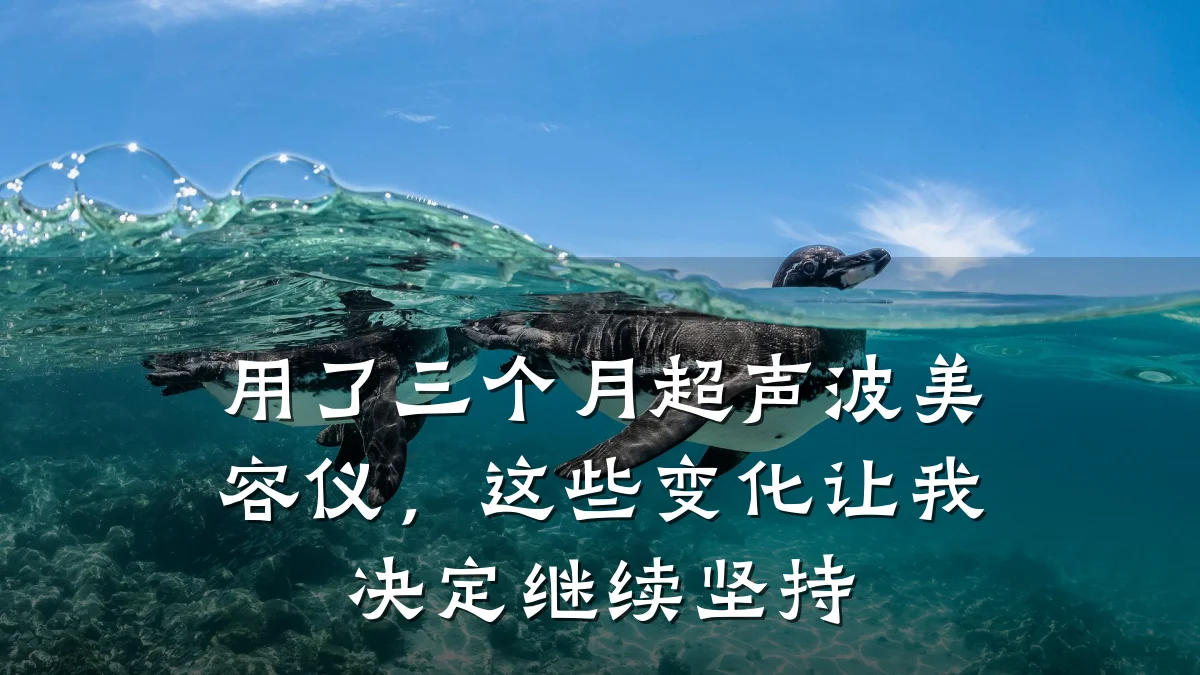 用了三个月超声波美容仪，这些变化让我决定继续坚持