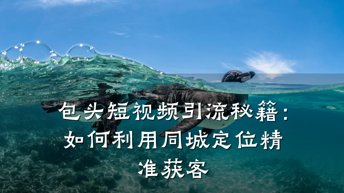 包头短视频引流秘籍：如何利用同城定位精准获客