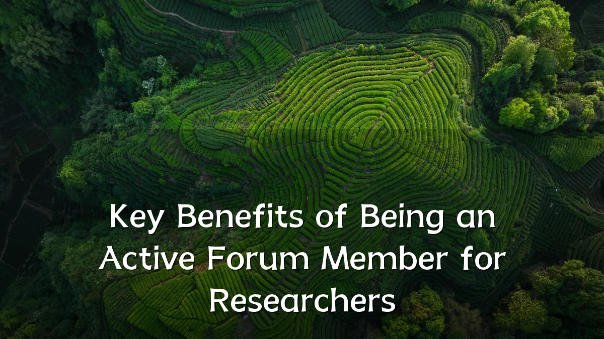 Key Benefits of Being an Active Forum Member for Researchers