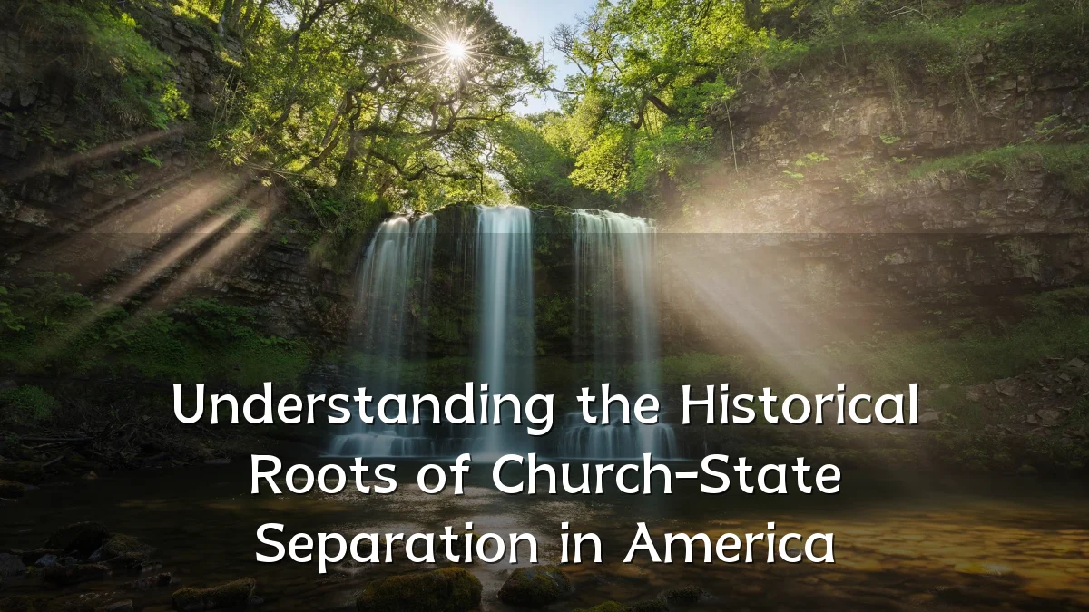 Understanding the Historical Roots of Church-State Separation in America