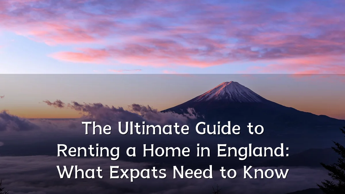 The Ultimate Guide to Renting a Home in England: What Expats Need to Know