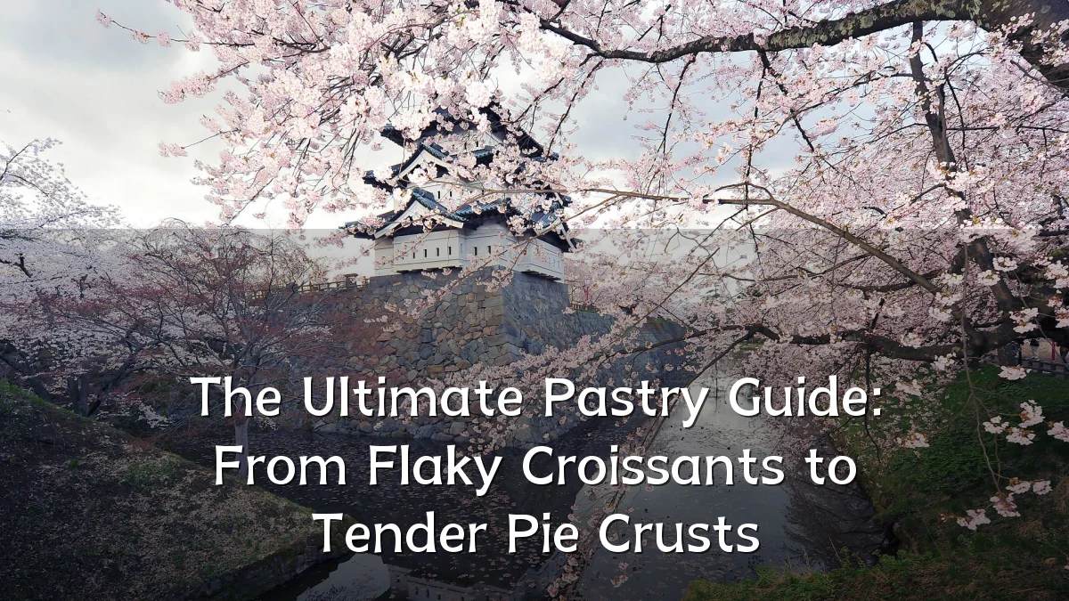 The Ultimate Pastry Guide: From Flaky Croissants to Tender Pie Crusts