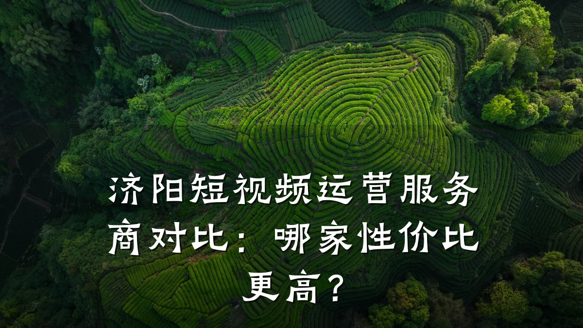 济阳短视频运营服务商对比：哪家性价比更高？