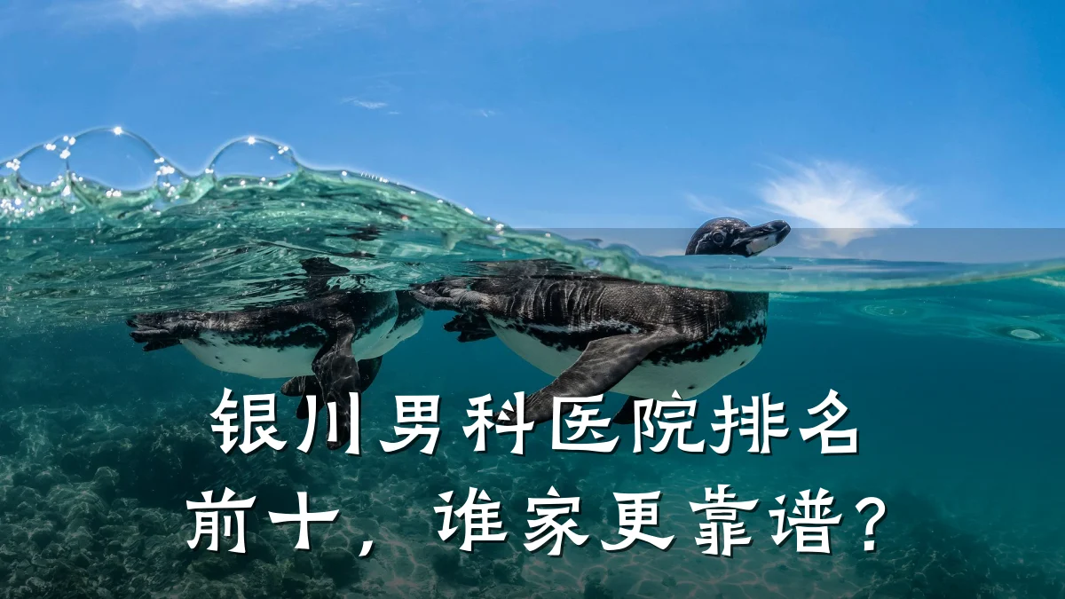 银川男科医院排名前十,谁家更靠谱?